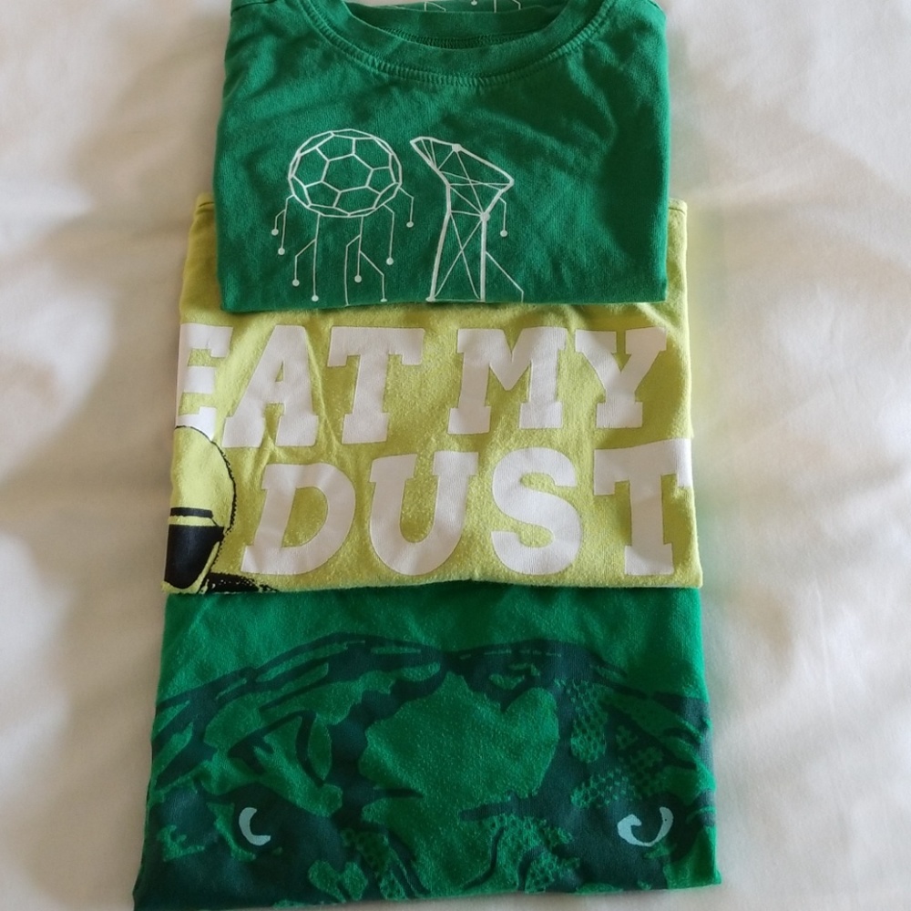 Bundle of 3 Crazy 8 T shirts sizes 7/8